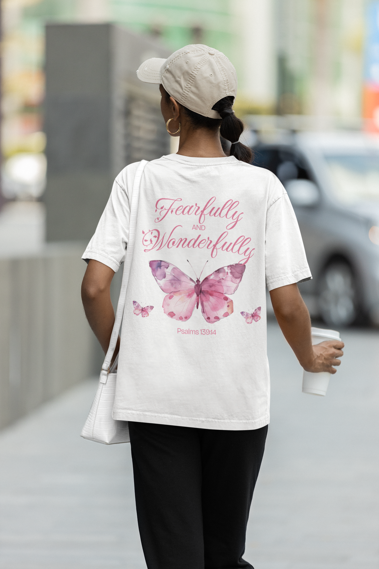 Psalms 139 - Women's Oversized Tshirt (Front & back)
