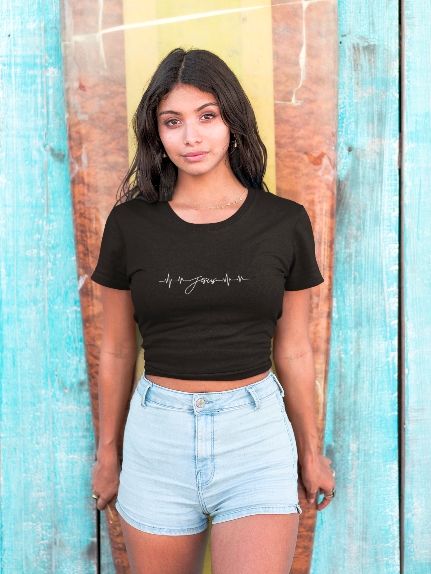 Jesus Heartbeat - Crop Top