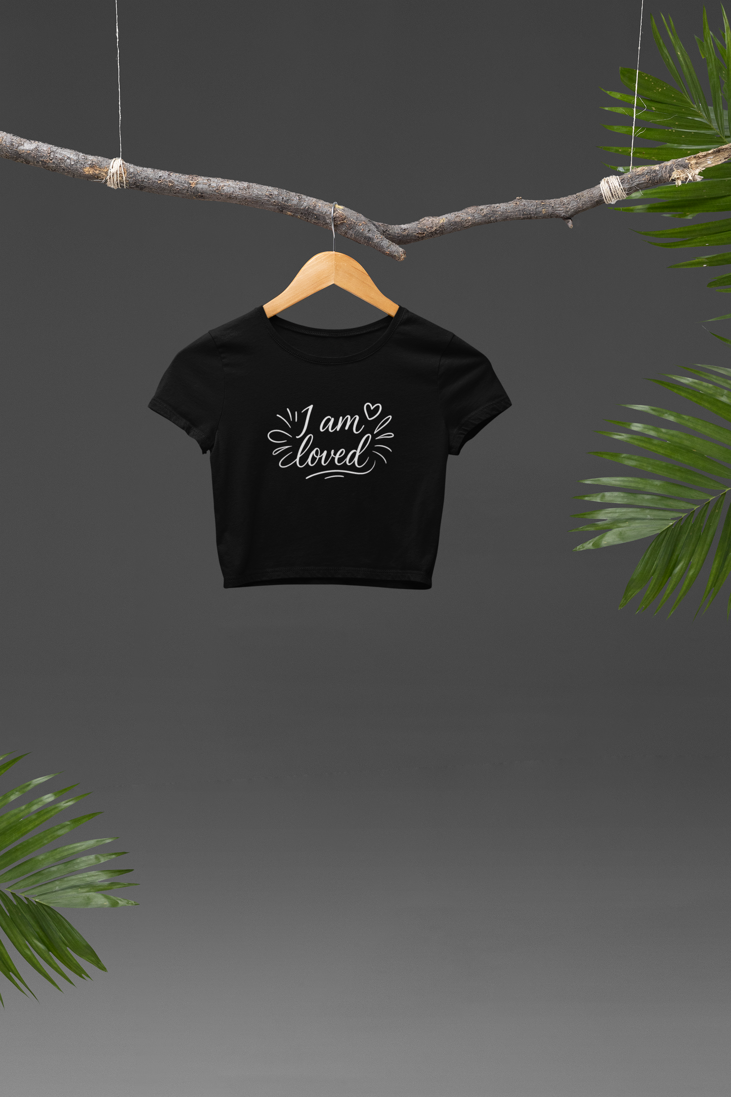 I am Loved - Crop Top