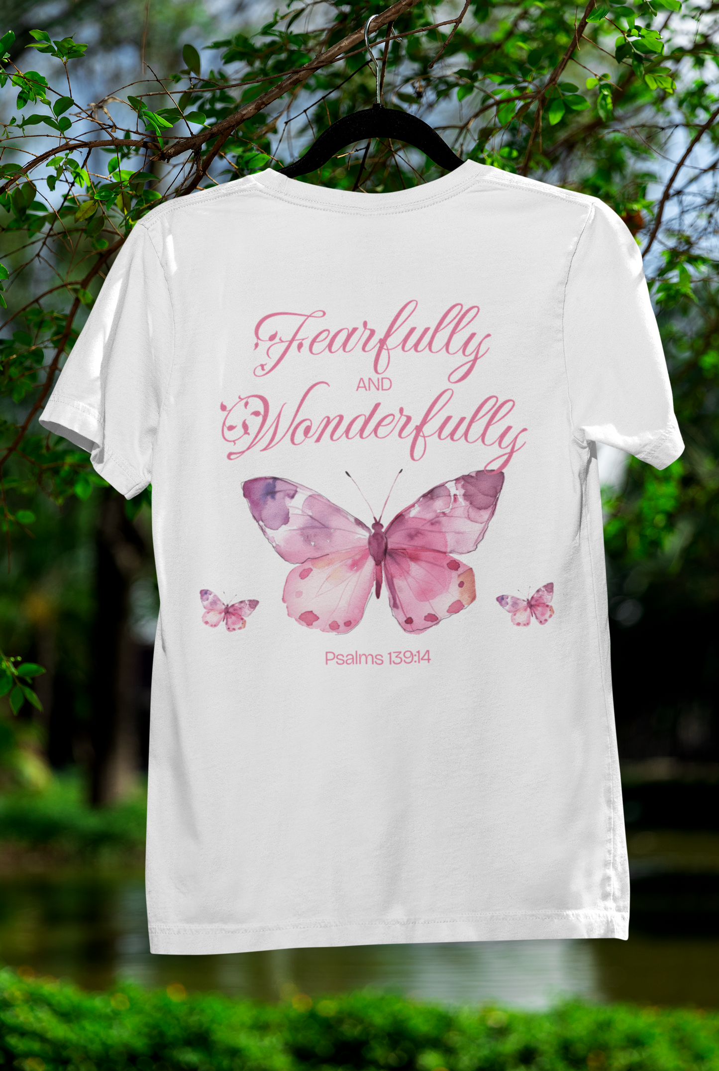 Psalms 139 - Women's Oversized Tshirt (Front & back)