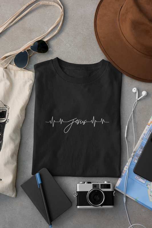 Jesus Heartbeat - Unisex Oversized Classic T-Shirt