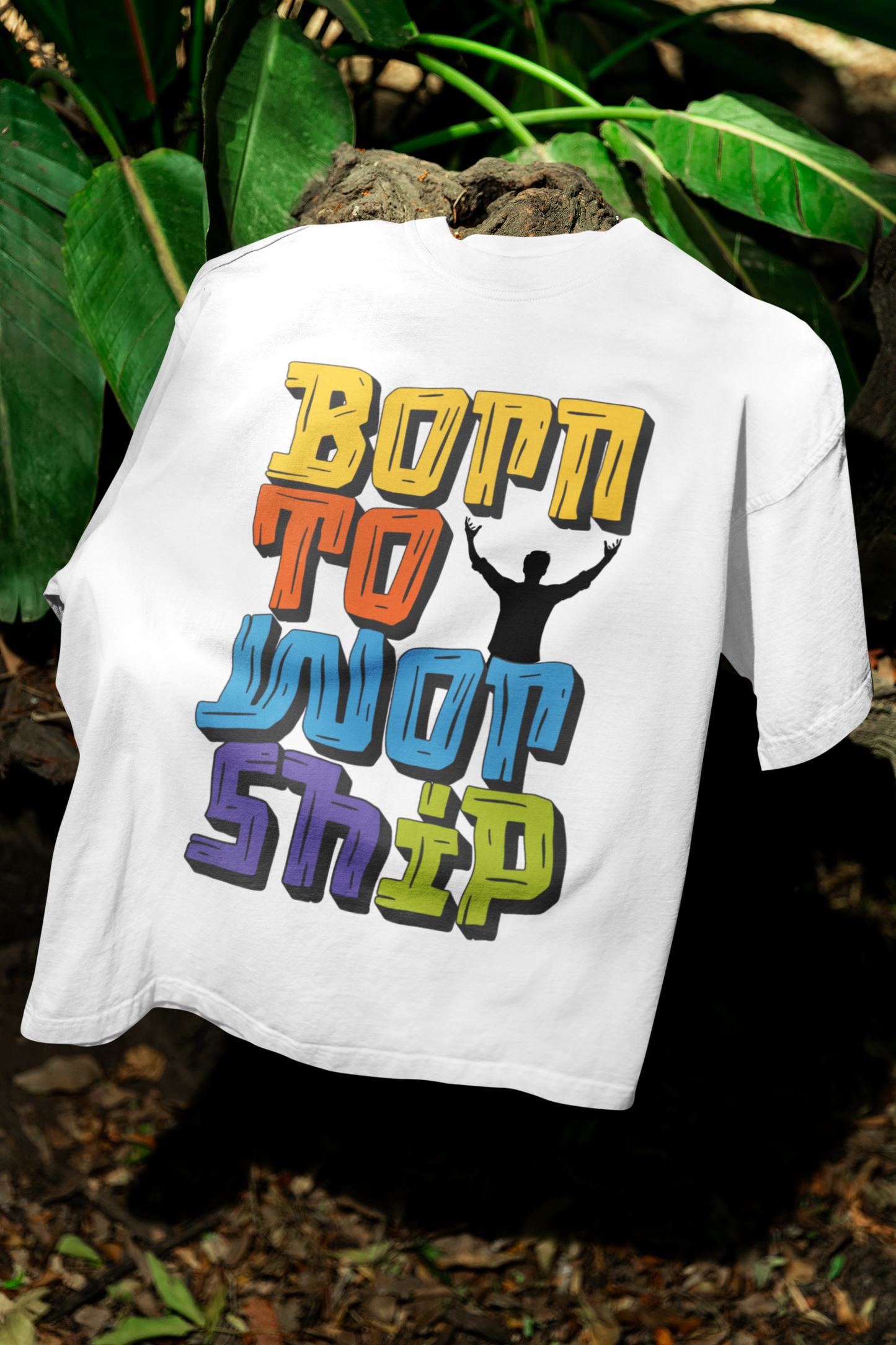 Born to Worship - Premium Oversized Tshirt