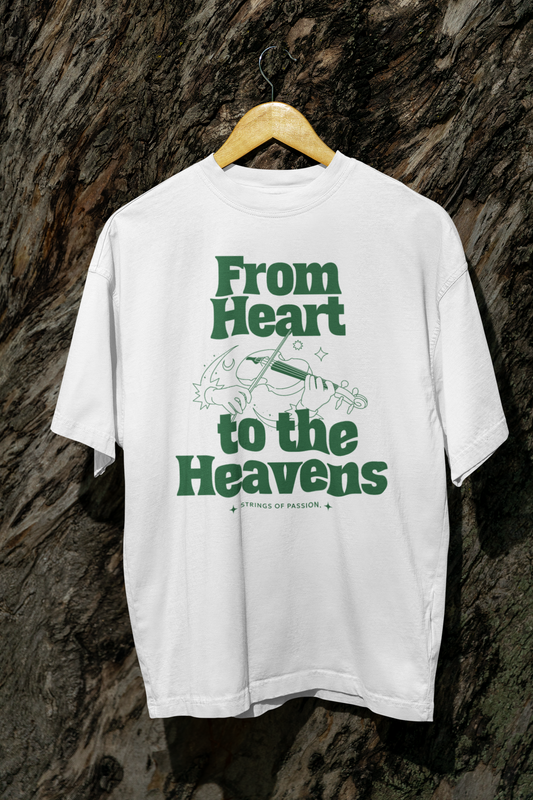 Heart to Heaven - Oversized Tshirt