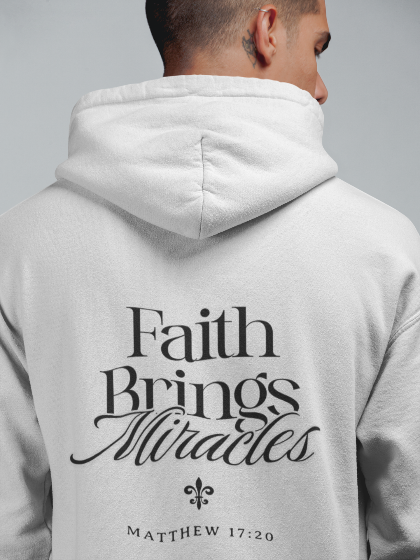 Faith brings mircles - Hoodie