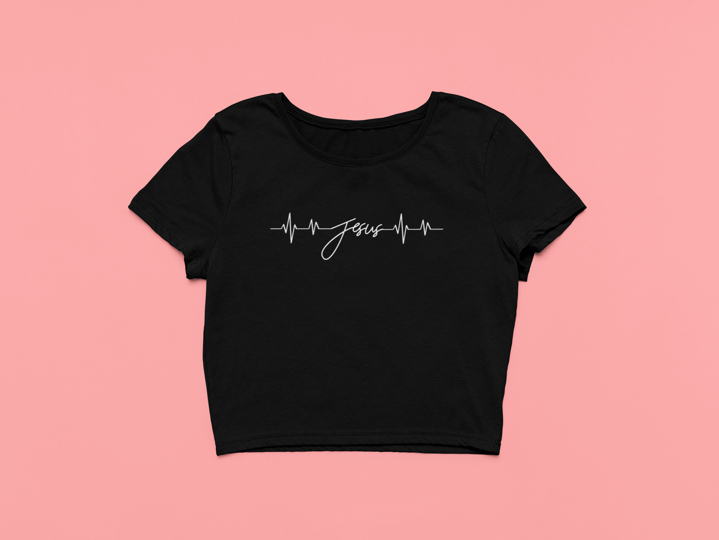 Jesus Heartbeat - Crop Top
