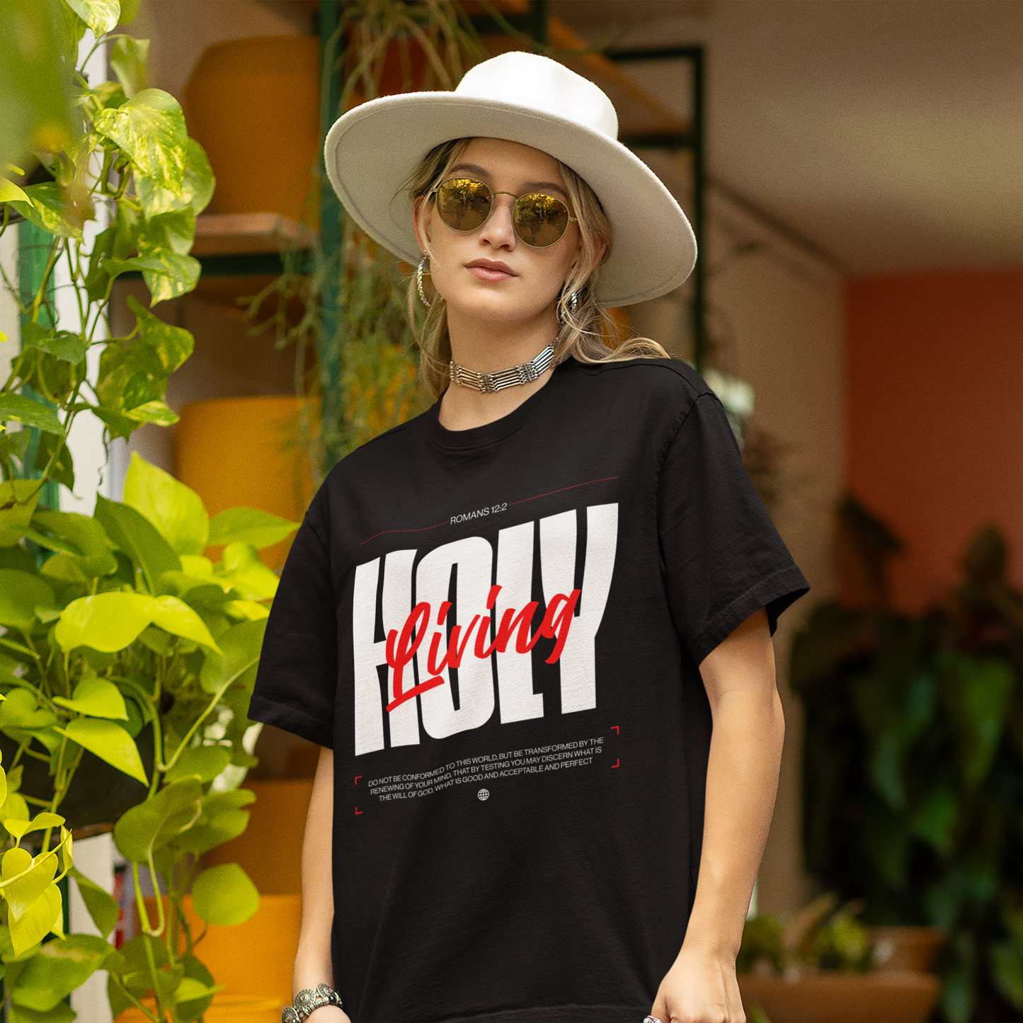 Holy Living - Oversized Tshirt