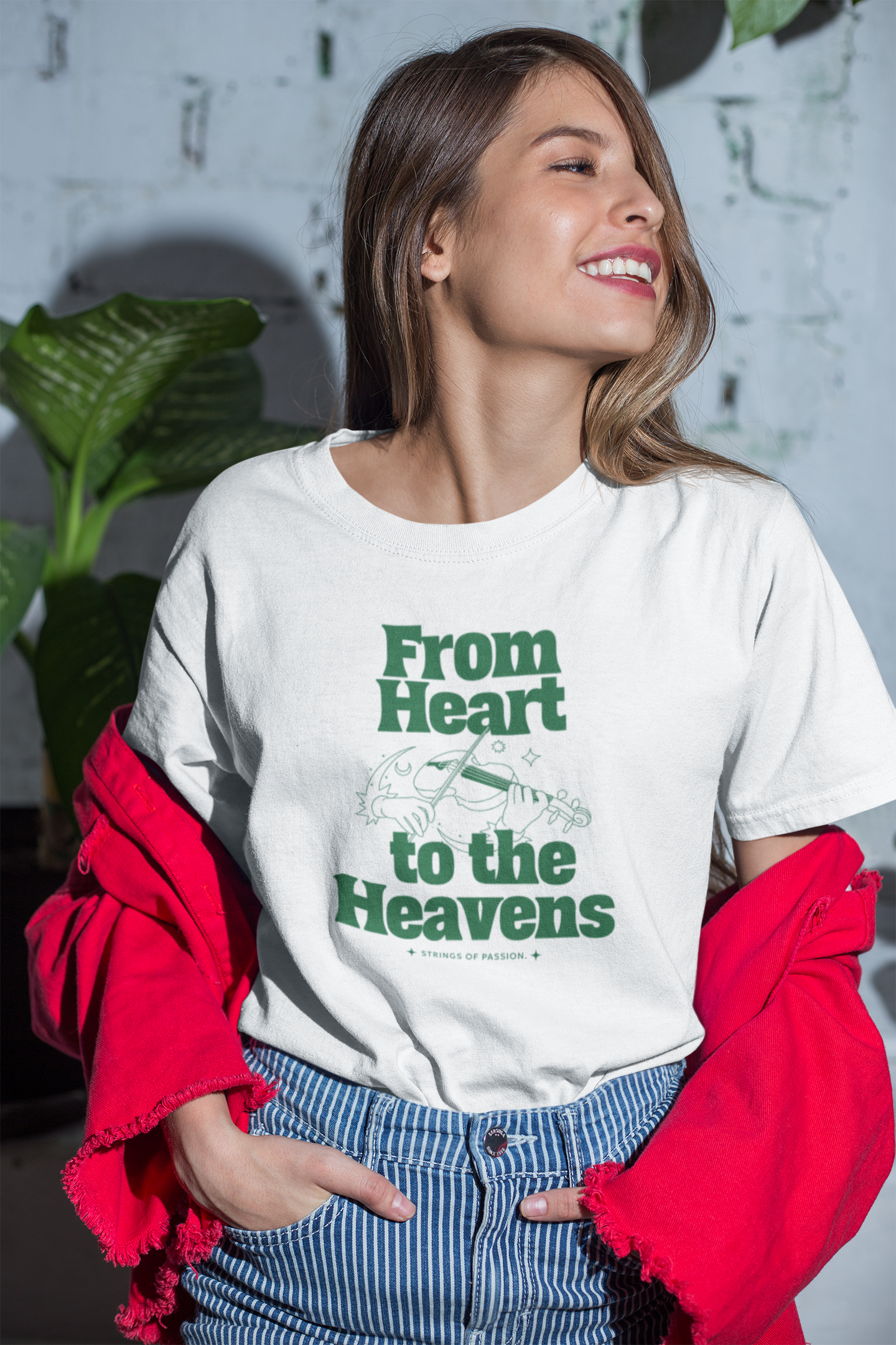 Heart to Heaven - Oversized Tshirt
