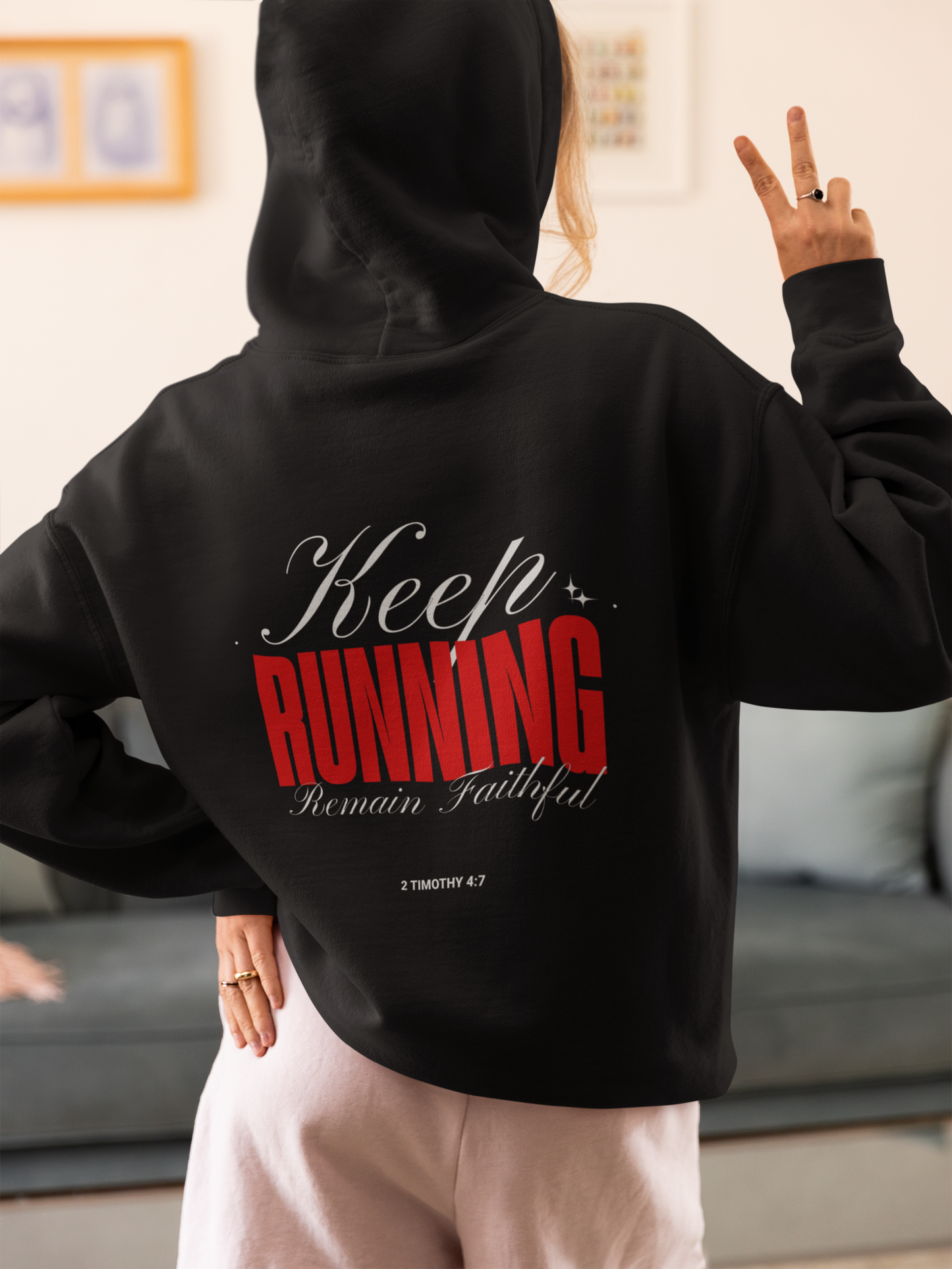 Run the race - Oversized Hoodie
