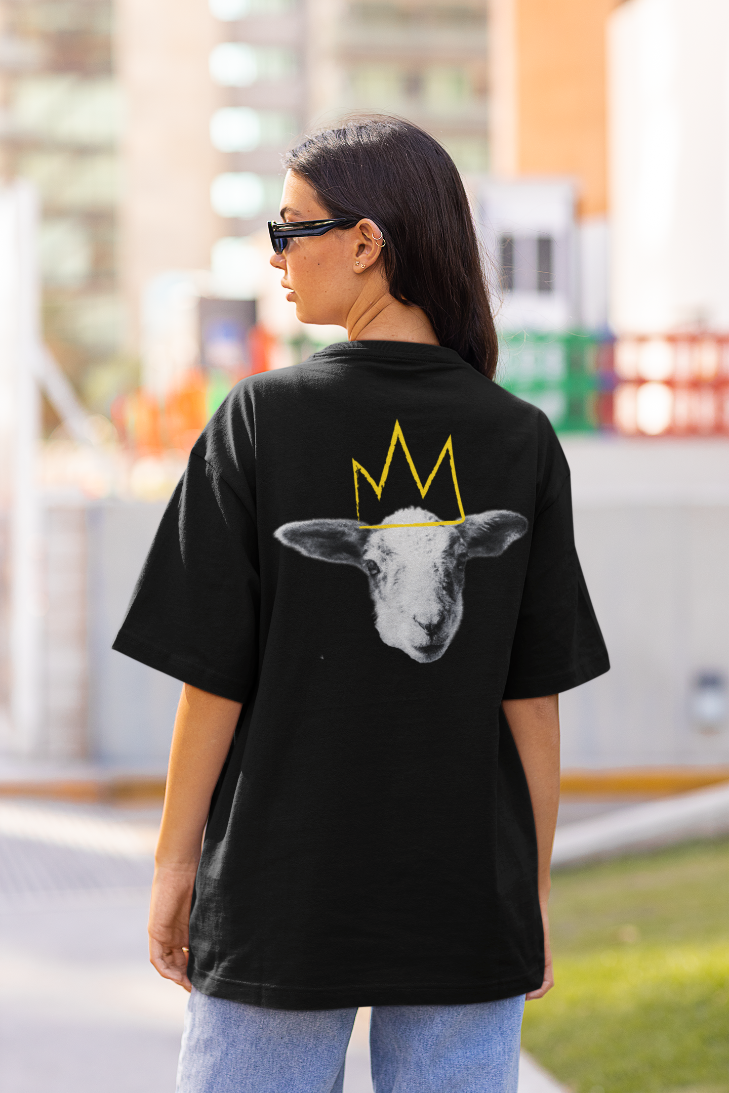 Lion and the Lamb - Oversized T-Shirt