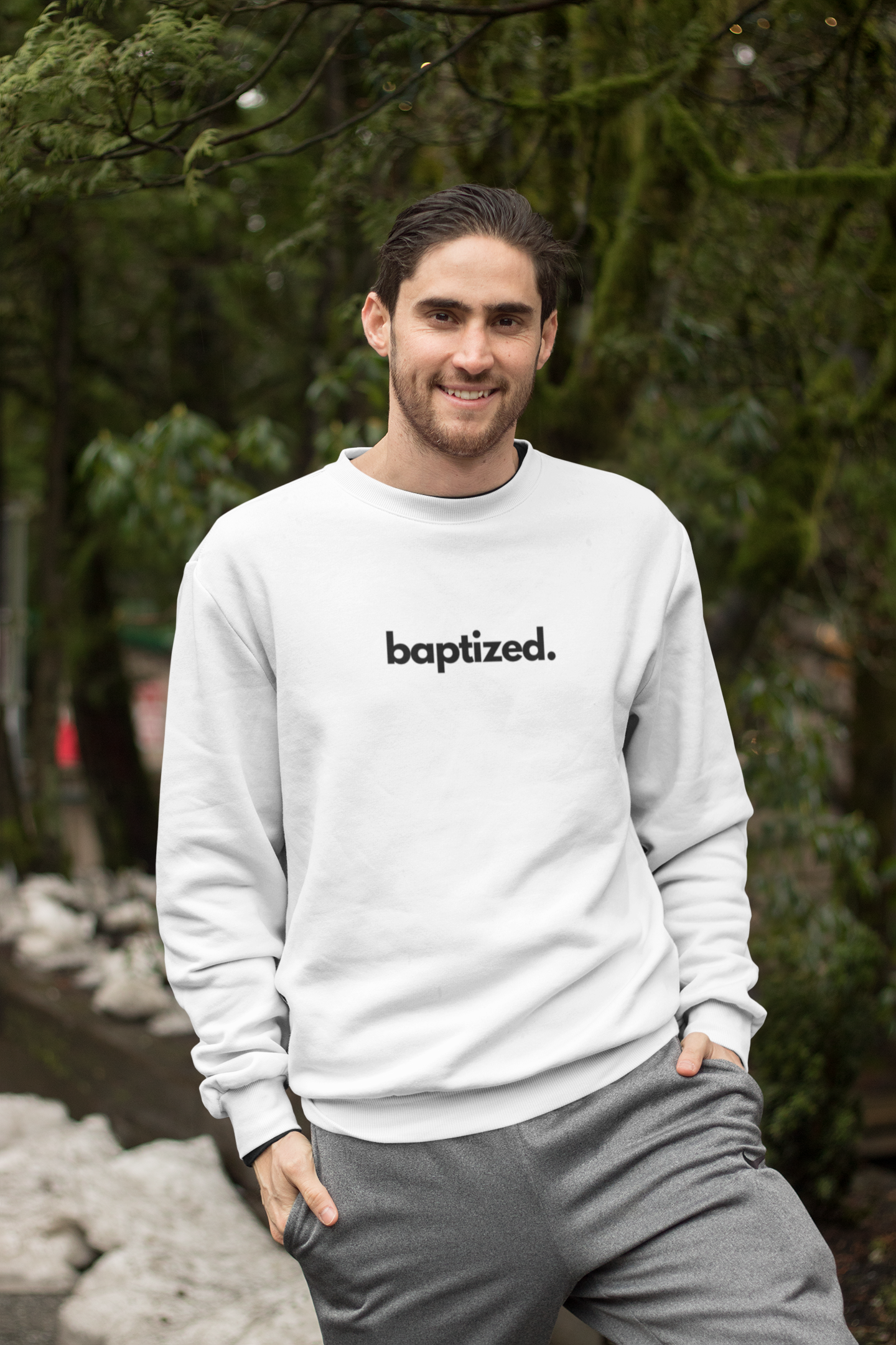 Baptized - Premium Oversized Sweatshirt