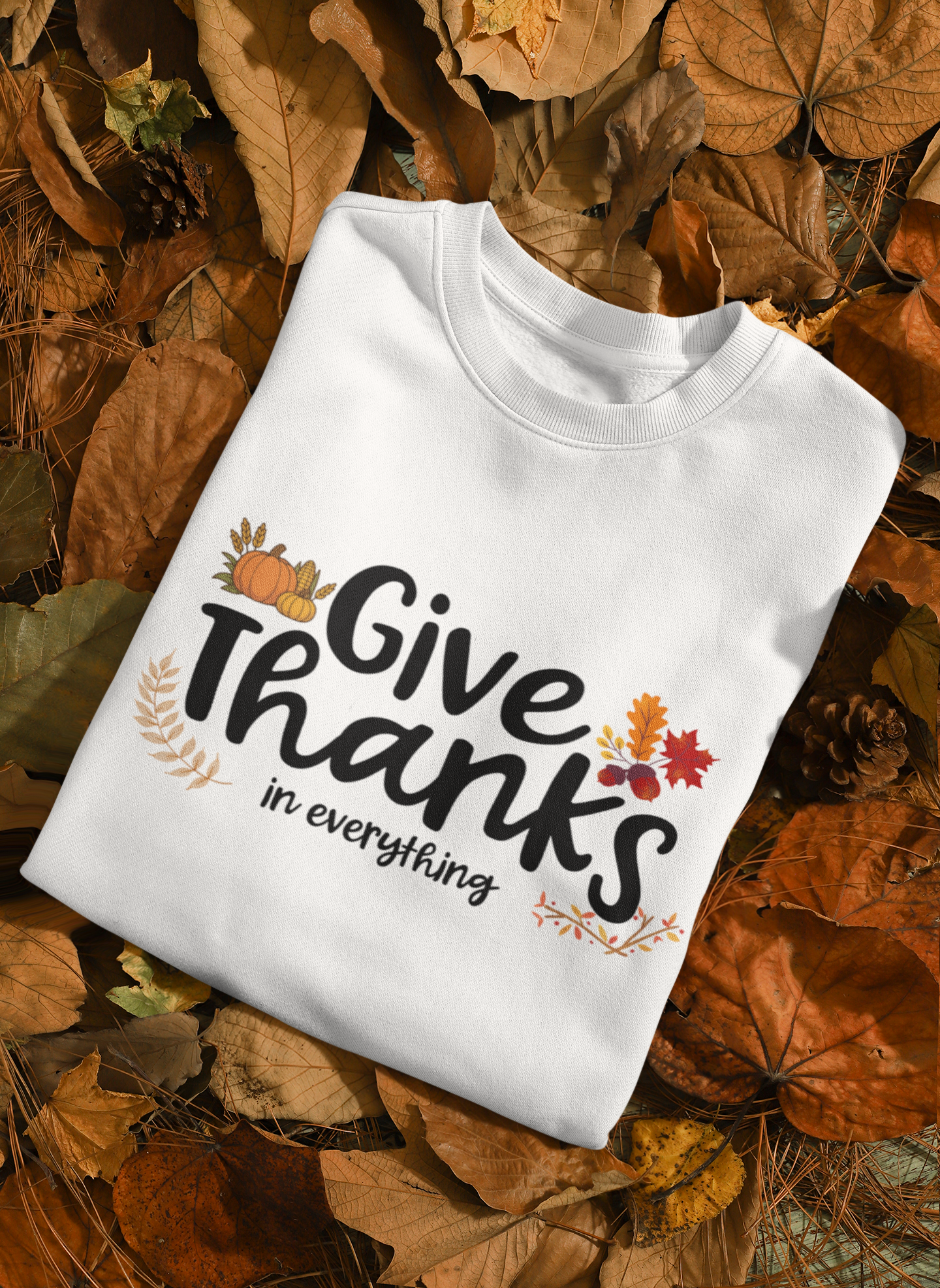 Give Thanks - Oversized T shirt