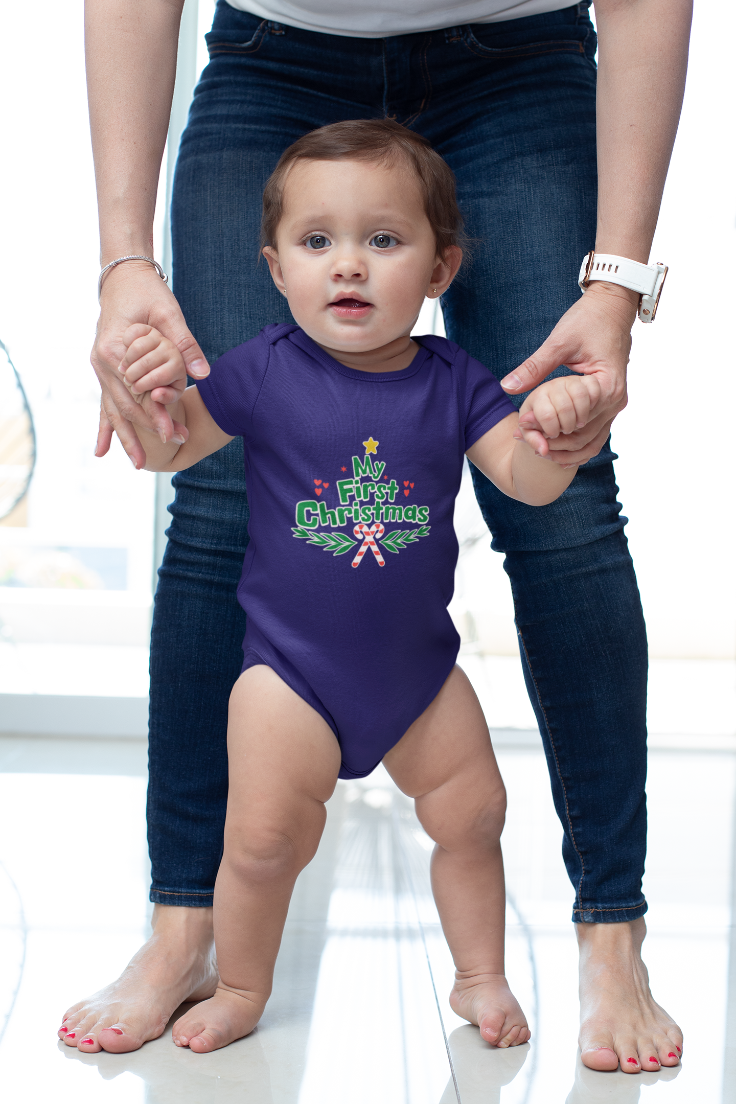 My First Christmas - Kids Rompers