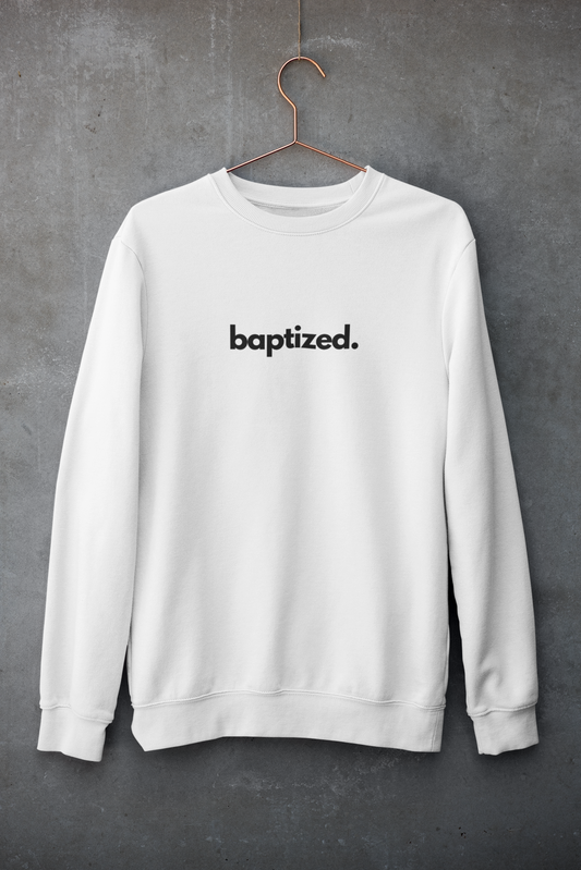Baptized - Premium Oversized Sweatshirt