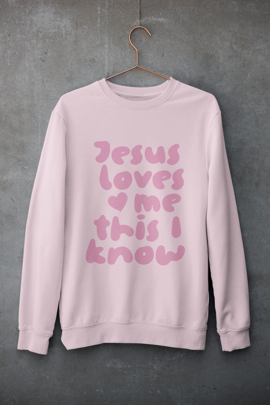 Jesus Loves Me - Oversized Sweatshirt