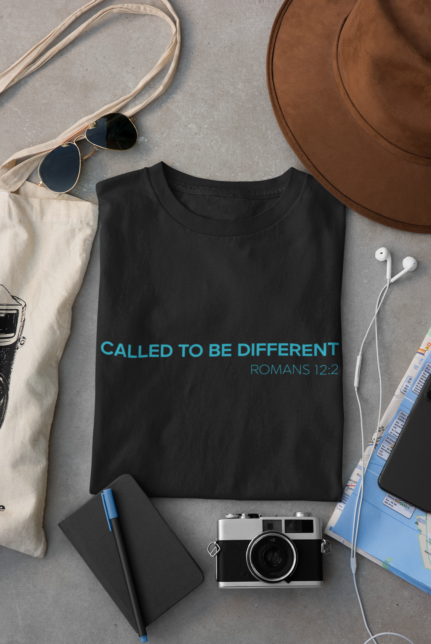 Called to be Different - Front & Back - Oversized T-Shirt