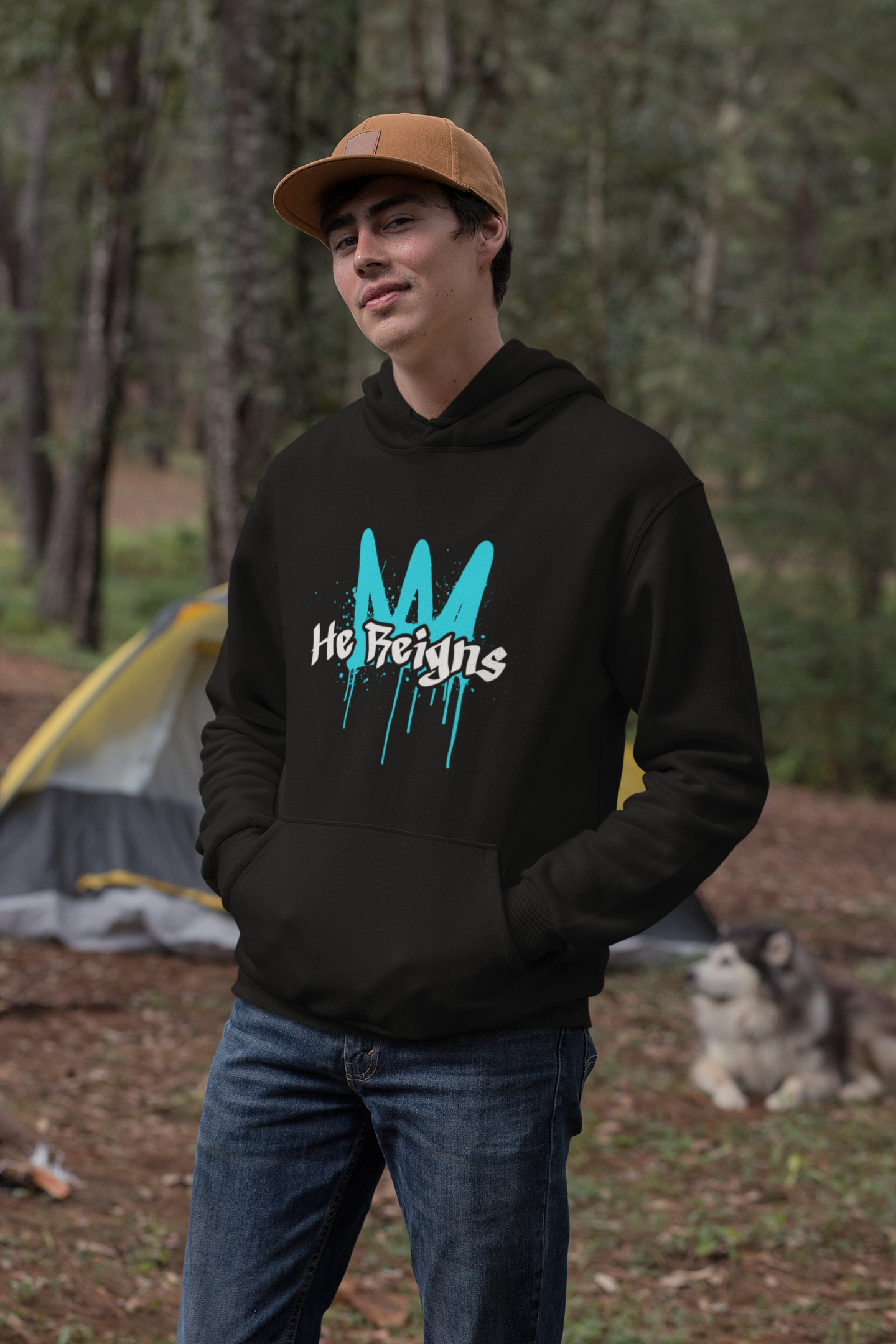 He Reigns - Oversized Hoodie