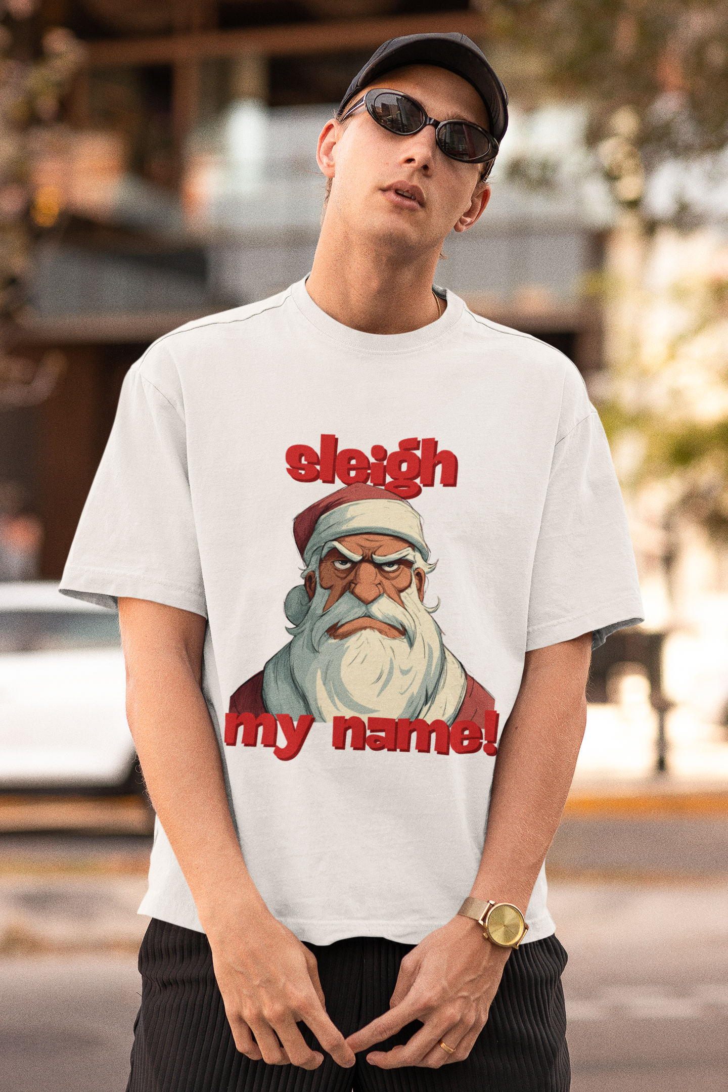 Sleigh my name - Oversized T-Shirt