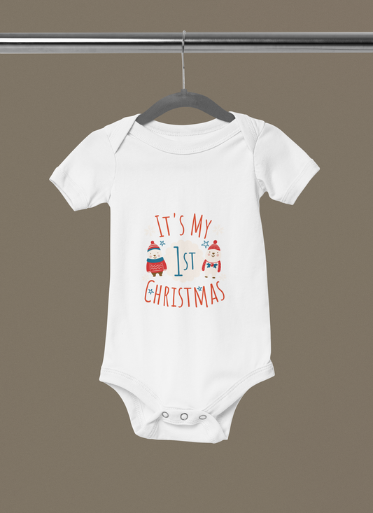 First Christmas - Kids Rompers