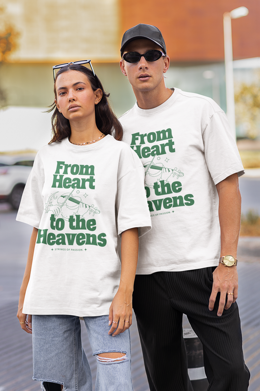 Heart to Heaven - Oversized Tshirt