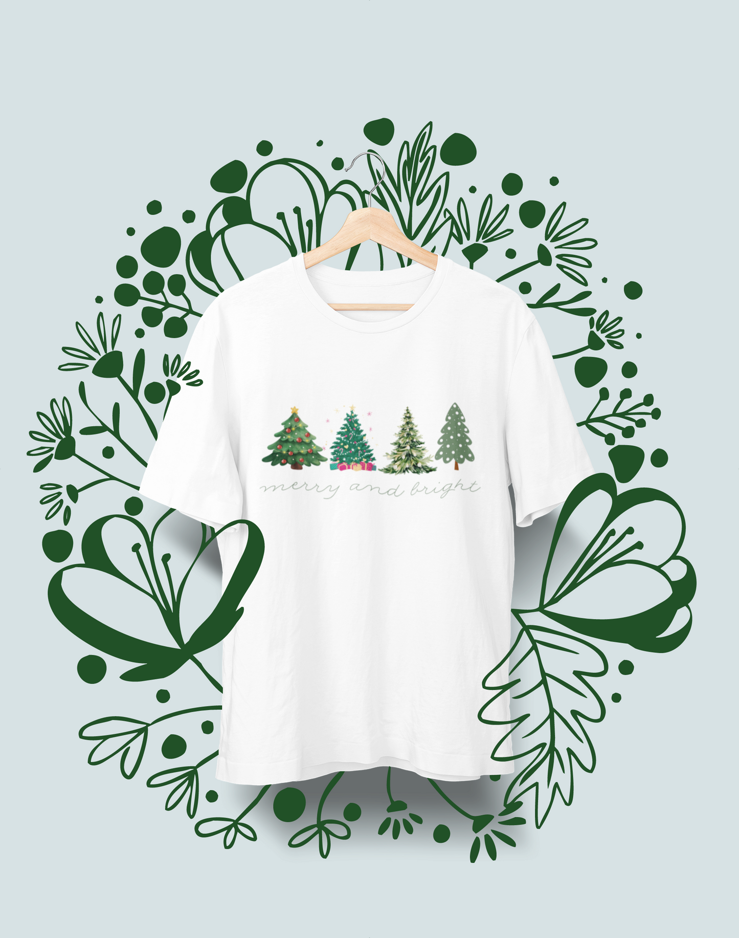 Merry and Bright - Oversized T-Shirt