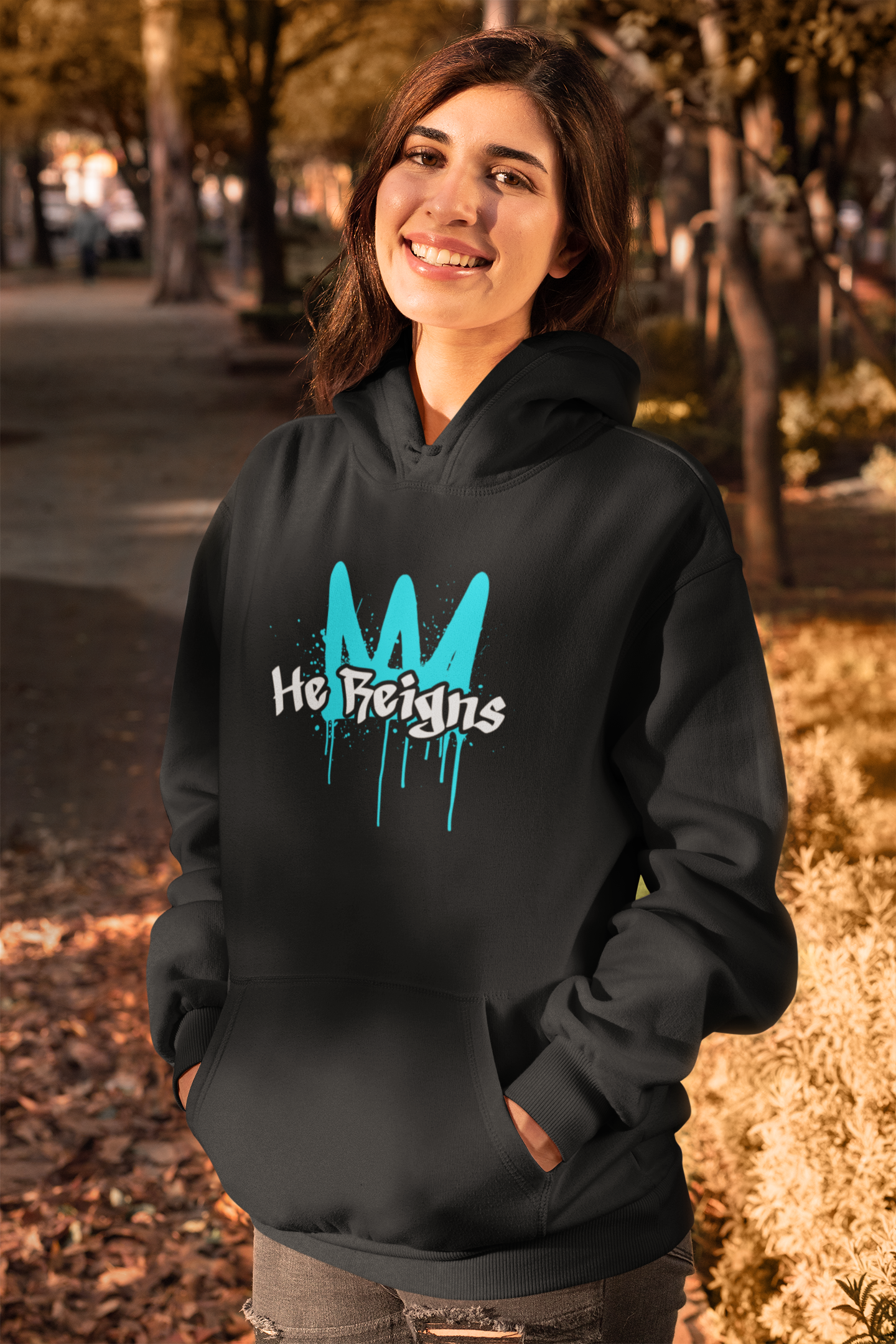 He Reigns - Oversized Hoodie