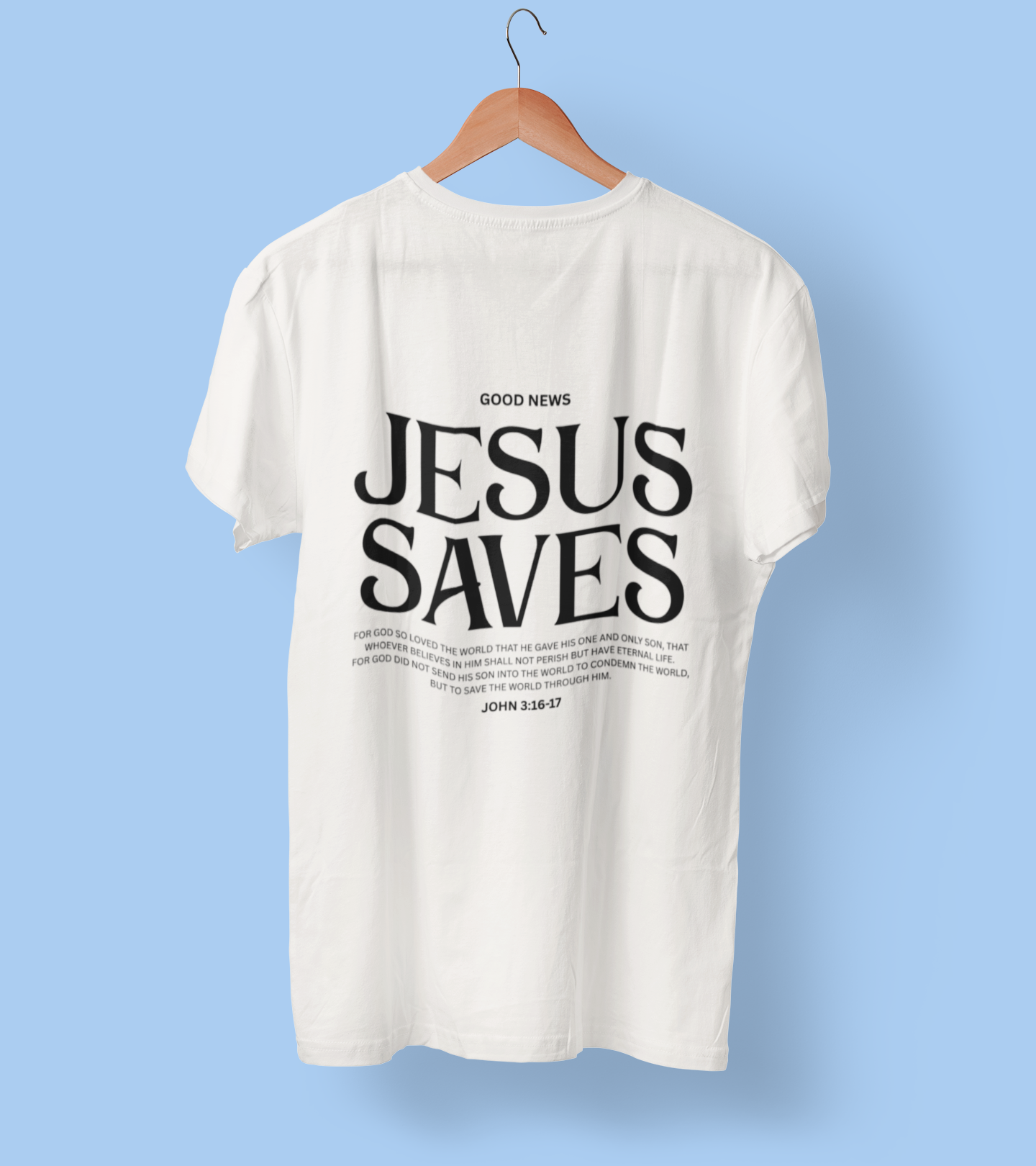 Jesus Saves - Off White - Oversized T-Shirt