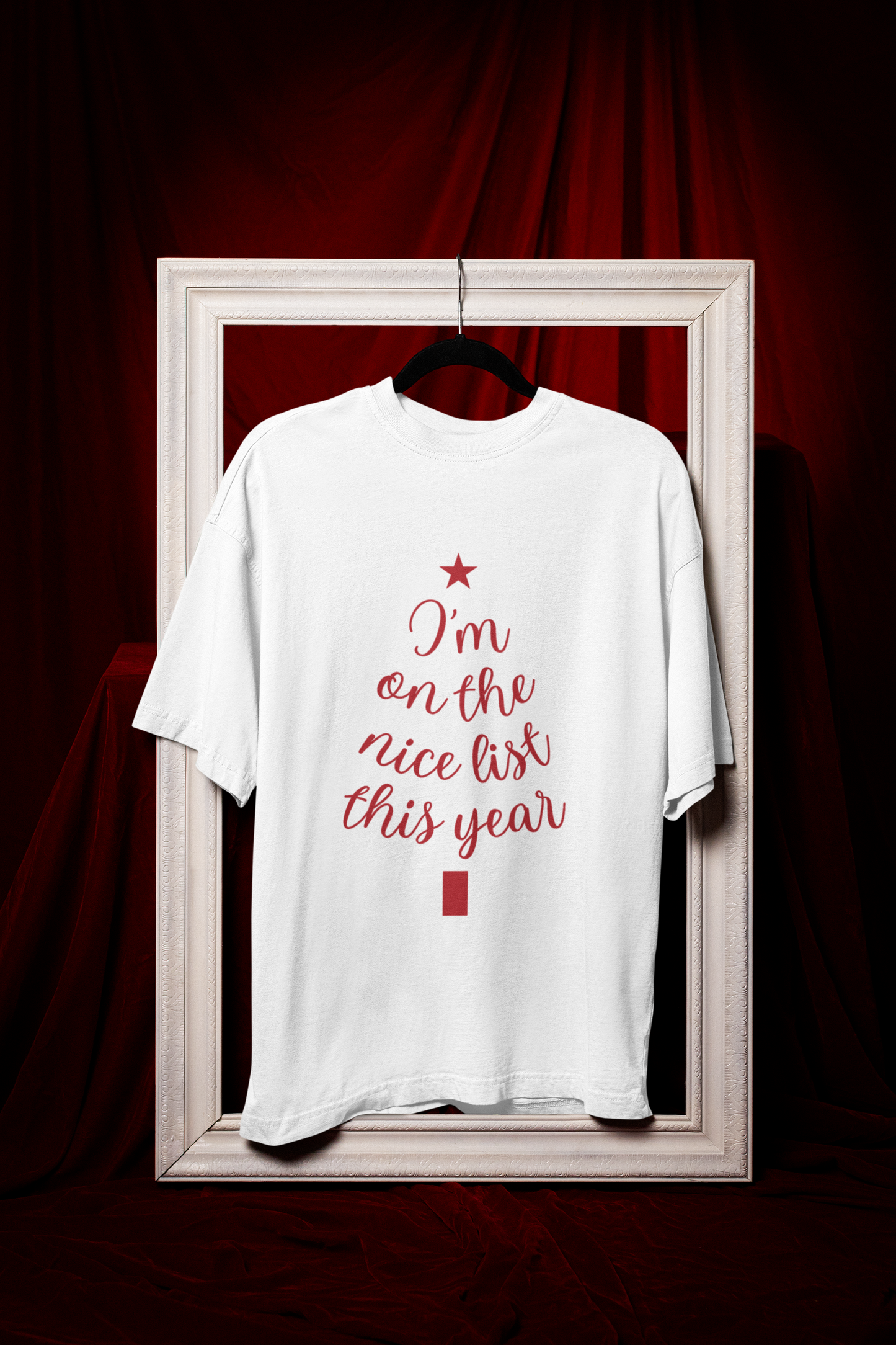 Nice List - Oversized T-Shirt