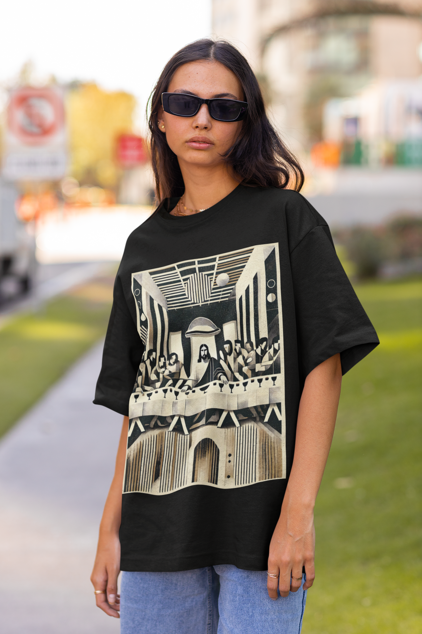 Last Supper - Oversized T-Shirt