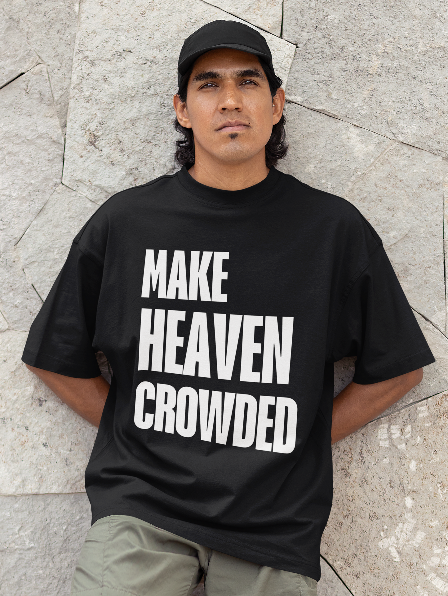 Make Heaven Crowded - Oversized T-Shirt