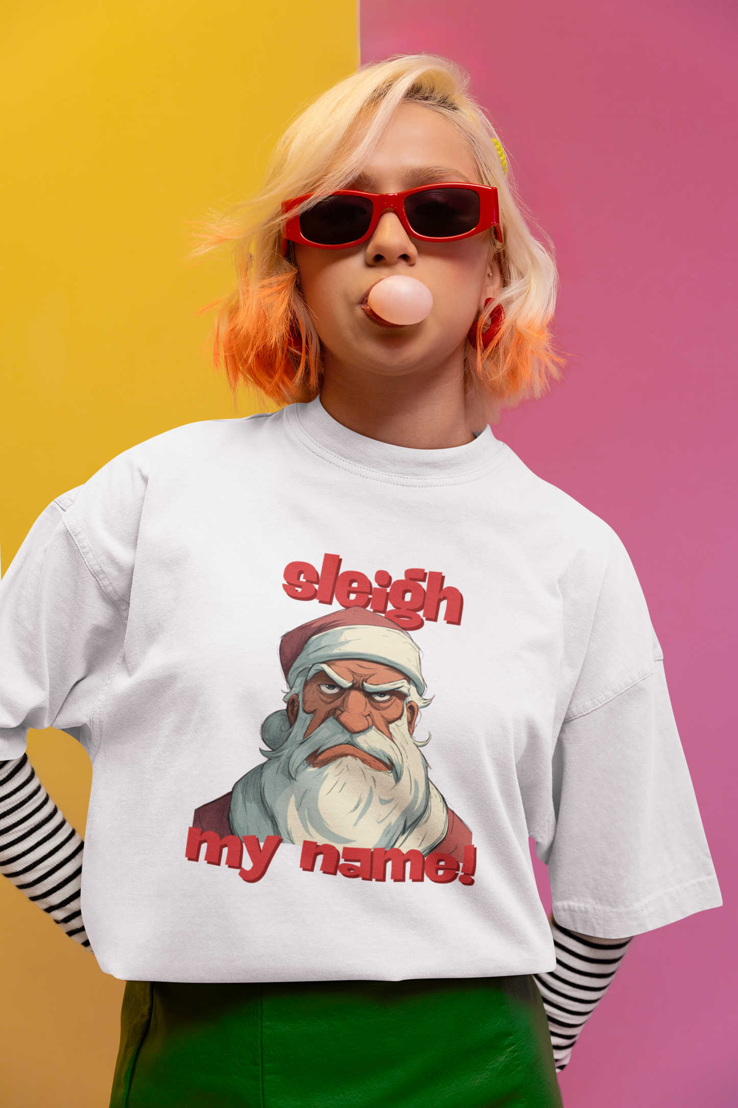 Sleigh my name - Oversized T-Shirt