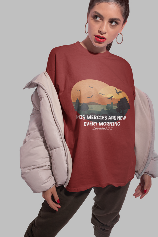 New Every Morning - Oversized T-Shirt